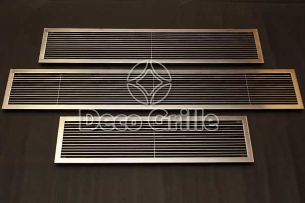 Deco Grille - Жалюзийные вентиляционные решетки из нержавеющей стали